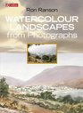 Watercolour Landscapes from Photographs
