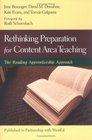 Rethinking Preparation for Content Area Teaching  The Reading Apprenticeship Approach