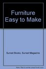 Furniture Easy to Make