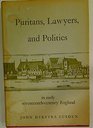 Puritans lawyers and politics in early seventeenthcentury England