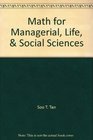 Math for Managerial Life  Social Sciences