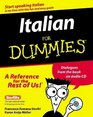 Italian for Dummies (With CD-ROM)