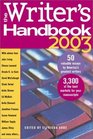 Writer's Handbook 2003 (Writer's Handbook)