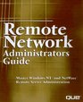 Remote Network Administrator's Guide