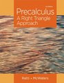 Precalculus A Right Triangle Approach