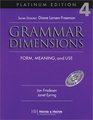 Grammar Dimensions Form Meaning and Use
