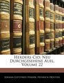 Herders Cid Neu Durchgesehene Aufl Volume 22