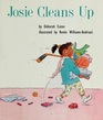 Josie cleans up