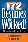 172 Resumes that Worked 1st ed