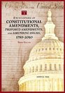 Encyclopedia of Constitutional Amendments Proposed Amendments and Amending Issues 17892010