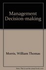 Management Decisionmaking