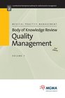 Body of Knowledge Review Series 2nd Edition Quality Management