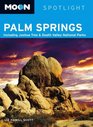Moon Spotlight Palm Springs Including Joshua Tree  Death Valley National Parks