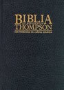 8660I Biblia de Referencia Thompson Piel Negro Índice