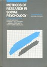 Methods of Research In Social Psychology