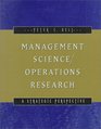 Management Science/Operations Research A Strategic Perspective