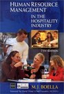 Human Resource Management in the Hospitality Industry