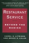 Restaurant Service  Beyond the Basics