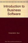 Introduction to Business Software