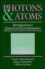 Photons and Atoms Introduction to Quantum Electrodynamics