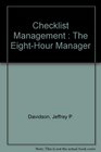 Checklist Management The EightHour Manager
