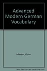 Advanced Modern German Vocabulary