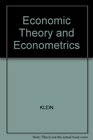 Economic Theory and Econometrics