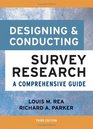Designing and Conducting Survey Research A Comprehensive Guide