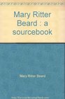 Mary Ritter Beard A sourcebook