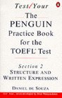 Penguin Practice Book for the TOEFL Test