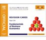 CIMA Revision Cards Fundamentals of Business Economics Third Edition