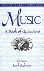 Music A Book of Quotations