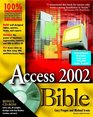 Microsoft Access 2002 Bible BKCD