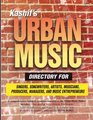 Kashif's Urban Music Directory