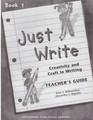 Just WriteTeacher's Guide