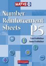 Number Reinforcement Worksheets P5