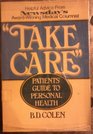 Take care Patients' guide to personal health
