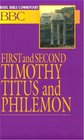 Basic Bible Commentary First and Second Timothy Titus and Philemon Volume 26