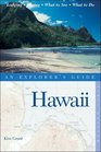 Hawaii An Explorer's Guide