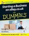 Starting a Business on eBaycouk for Dummies