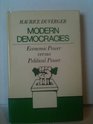 Modern Democracies Economic Power Versus Political Power