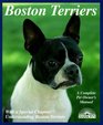 Boston Terriers Everything About Purchase Care Nutrition Breeding Behavior and Training