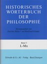 Historisches Wrterbuch der Philosophie 12 Bde u 1 RegBd Bd5 LMn