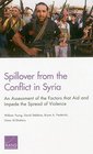 Spillover from the Conflict in Syria An Assessment of the Factors that Aid and Impede the Spread of Violence