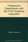 PreCalculus Exp With Ti81 Graphis Calculator