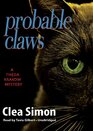 Probable Claws (Theda Krakow, Bk 4) (Audio CD) (Unabridged)