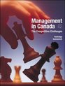 Management the Competitive Challenges