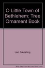 O Little Town of Bethlehem Tree Ornament Book