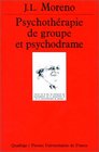 Psychothrapie de groupe et Psychodrame