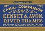 Pearson's Canal Companion  Kennet  Avon River Thames Oxford Reading Brentford